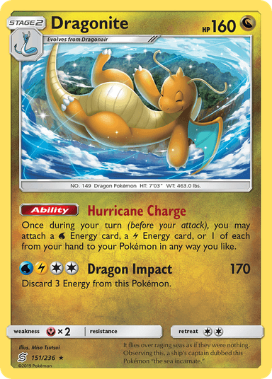 Dragonite, Unified Minds 151