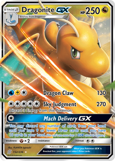 Dragonite-GX, Unified Minds 152