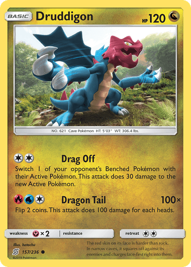 Druddigon, Unified Minds 157