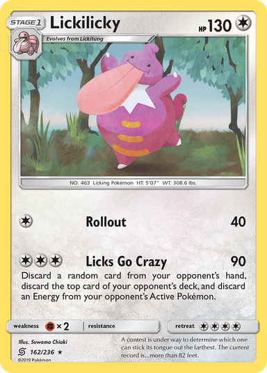 Lickilicky, Unified Minds 162