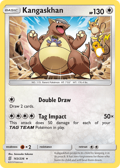 Kangaskhan, Unified Minds 163