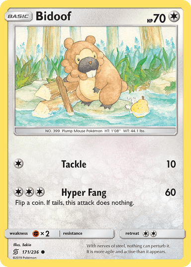 Bidoof, Unified Minds 171