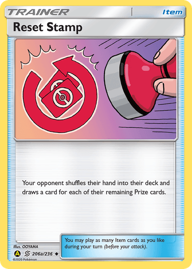 Reset Stamp, Unified Minds 206a