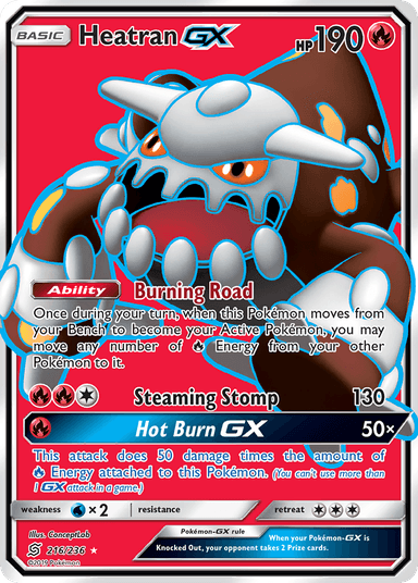Heatran-GX, Unified Minds 216