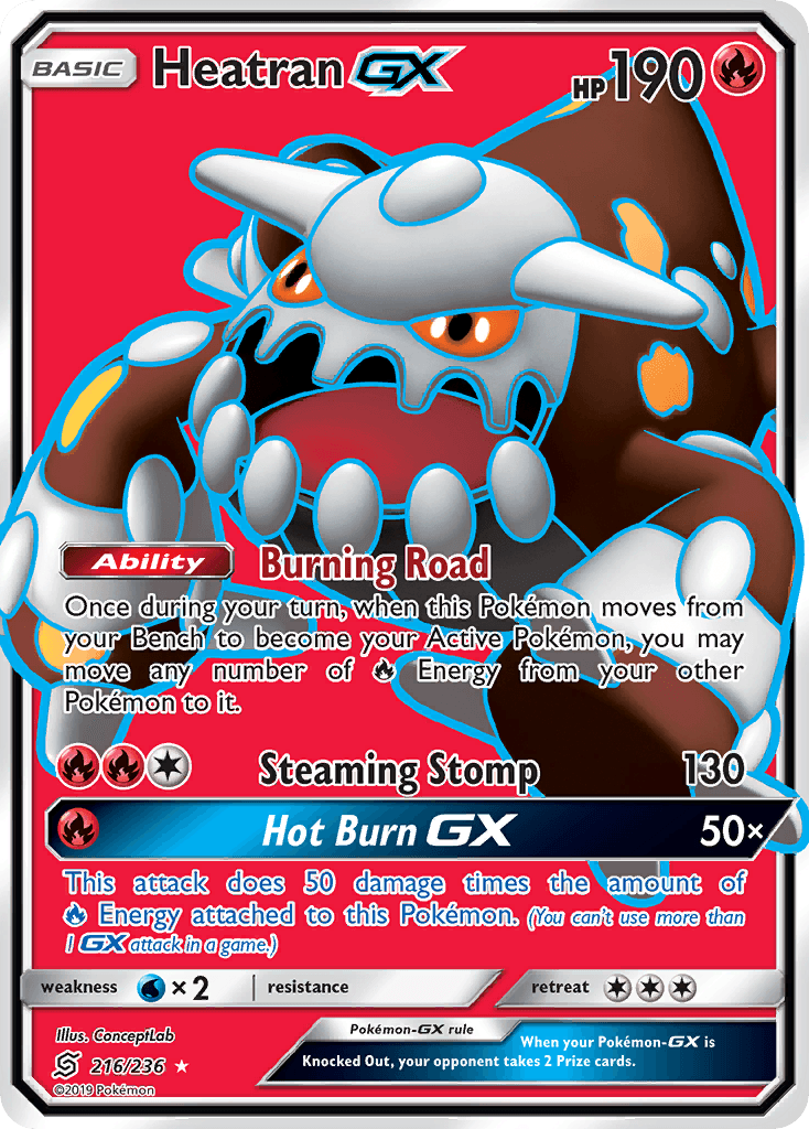 Heatran-GX, Unified Minds 216