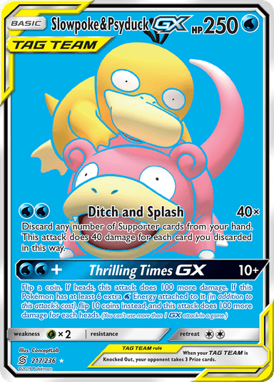 Slowpoke & Psyduck-GX, Unified Minds 217