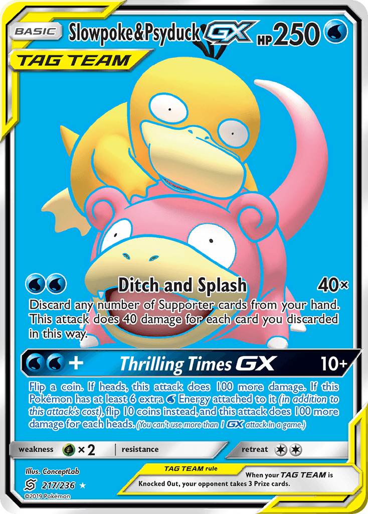 Slowpoke & Psyduck-GX, Unified Minds 217
