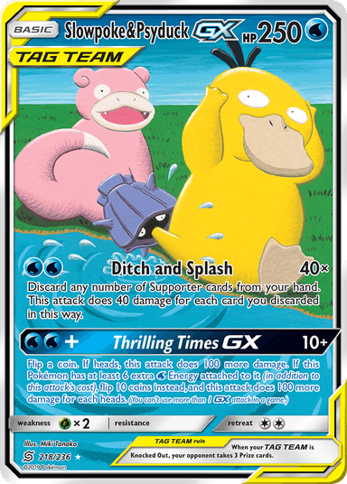 Slowpoke & Psyduck-GX, Unified Minds 218