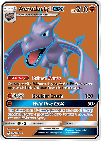 Aerodactyl-GX, Unified Minds 224