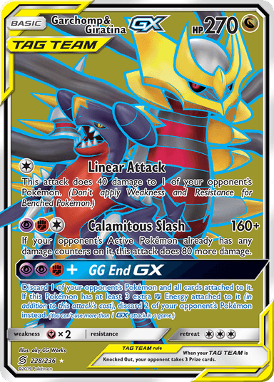 Garchomp & Giratina-GX, Unified Minds 228