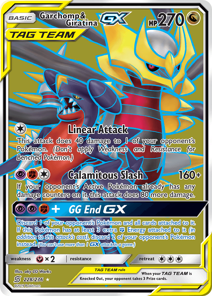 Garchomp & Giratina-GX, Unified Minds 228