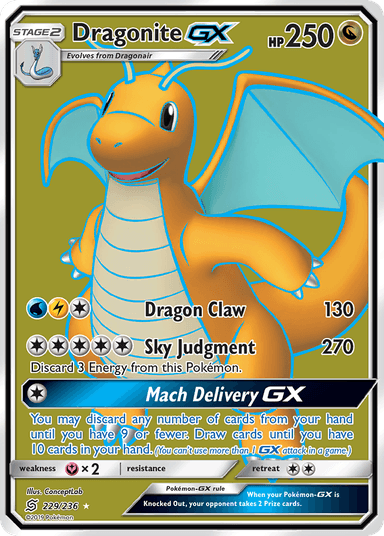 Dragonite-GX, Unified Minds 229