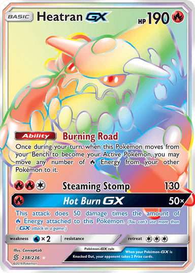 Heatran-GX, Unified Minds 238