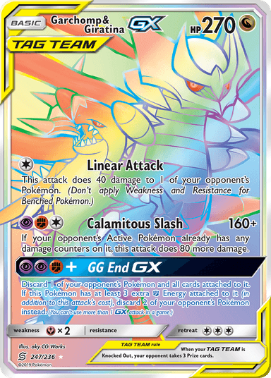 Garchomp & Giratina-GX, Unified Minds 247