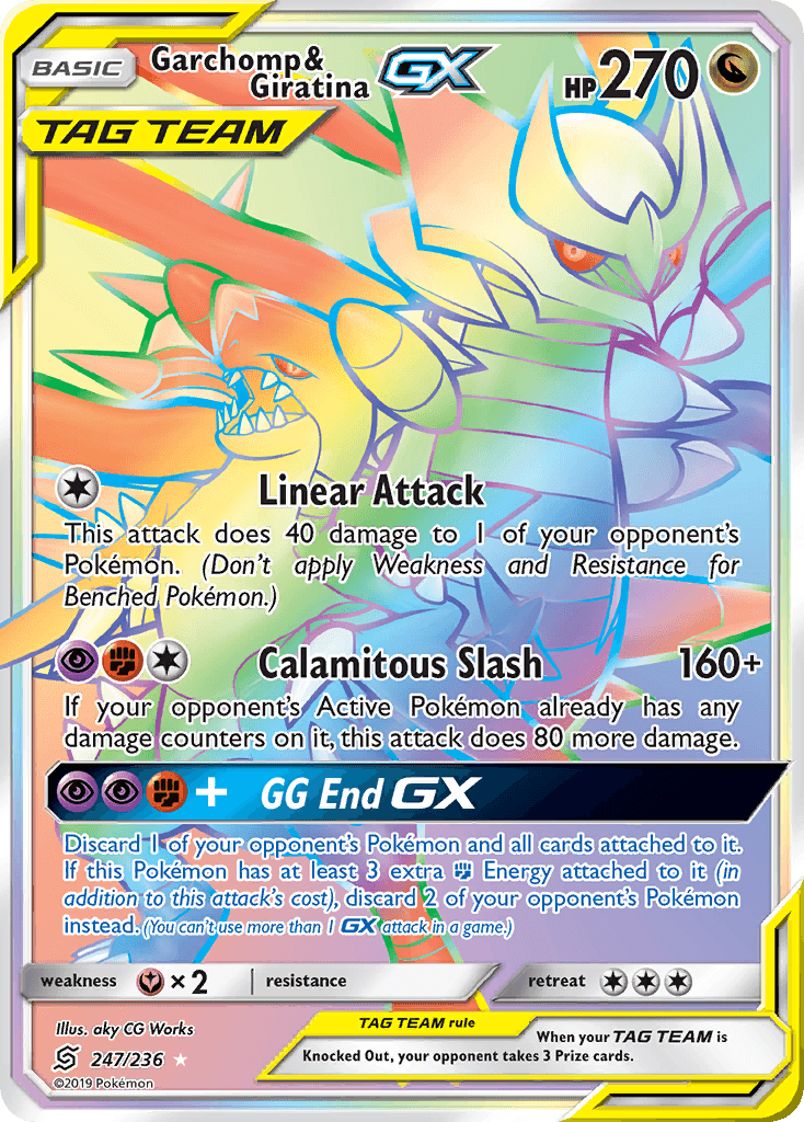 Garchomp & Giratina-GX, Unified Minds 247