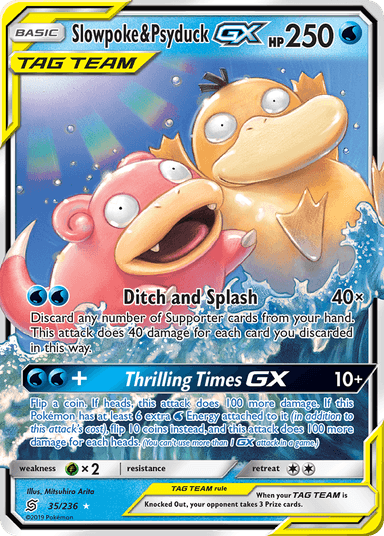 Slowpoke & Psyduck-GX, Unified Minds 35