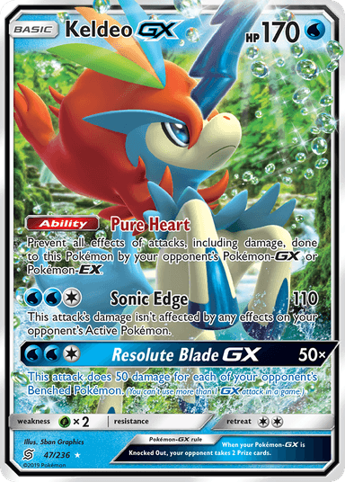 Keldeo-GX, Unified Minds 47