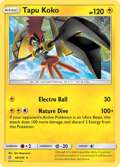 Tapu Koko, Unified Minds 69