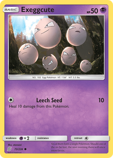 Exeggcute, Unified Minds 73