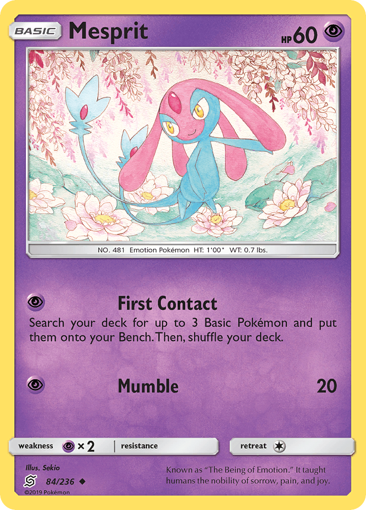 Mesprit, Unified Minds 84