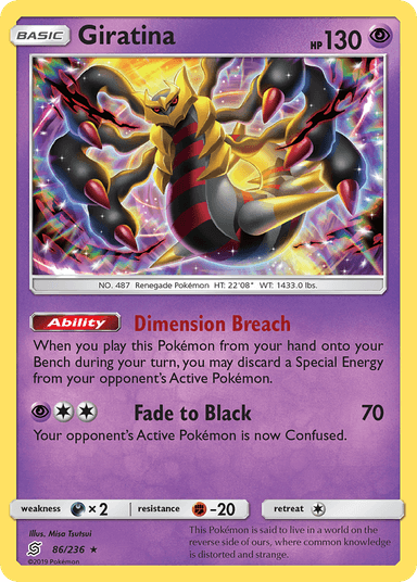 Giratina, Unified Minds 86