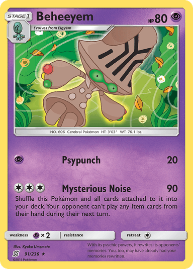 Beheeyem, Unified Minds 91