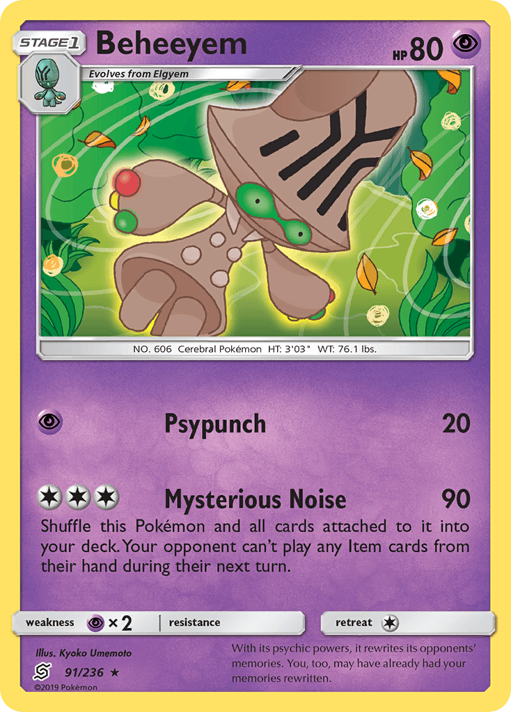Beheeyem, Unified Minds 91