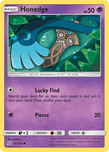 Honedge, Unified Minds 92