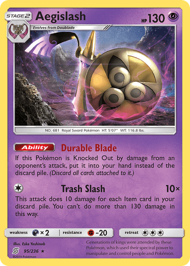 Aegislash, Unified Minds 95
