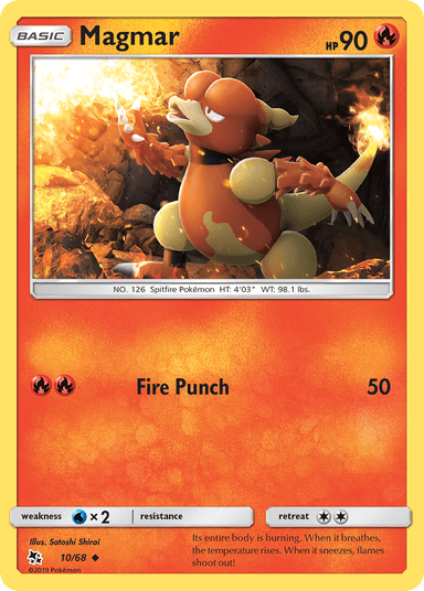 Magmar, Hidden Fates 10