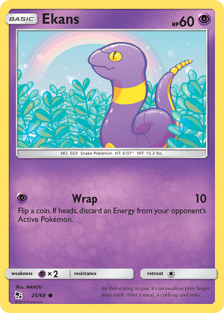 Ekans, Hidden Fates 25