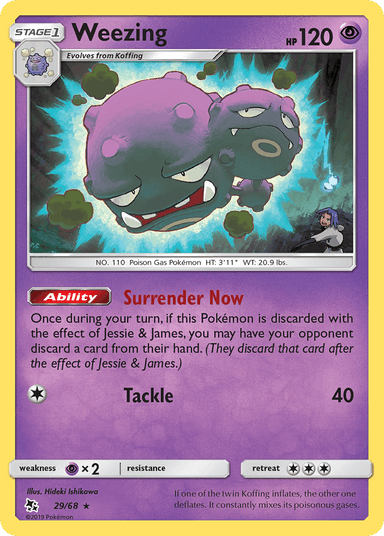 Weezing, Hidden Fates 29