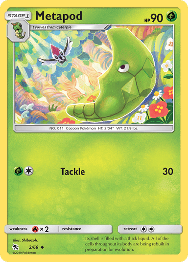Metapod, Hidden Fates 2