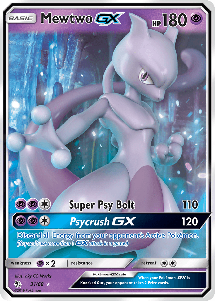 Mewtwo-GX, Hidden Fates 31