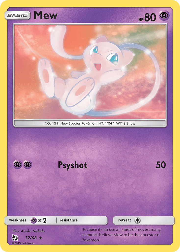 Mew, Hidden Fates 32