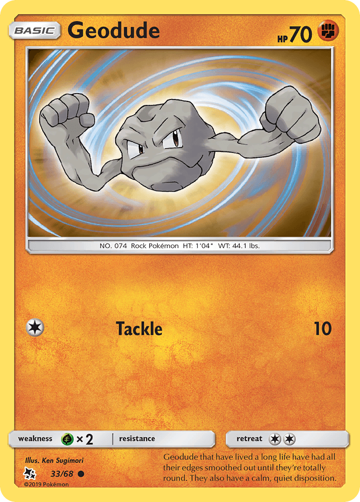 Geodude, Hidden Fates 33