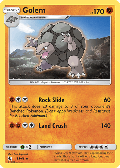 Golem, Hidden Fates 35