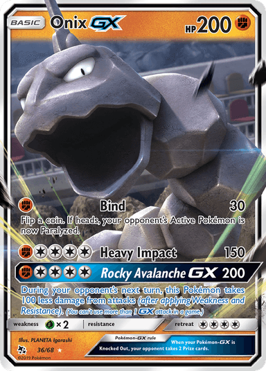Onix-GX, Hidden Fates 36