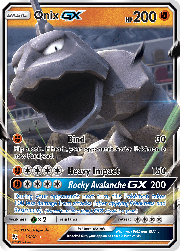 Onix-GX, Hidden Fates 36