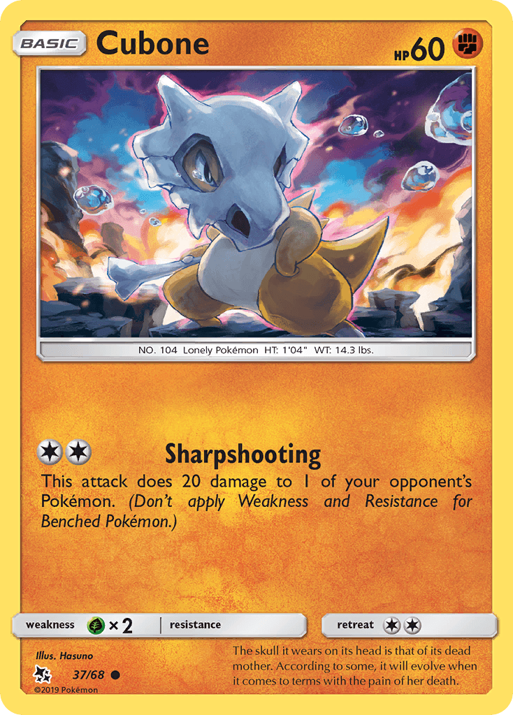 Cubone, Hidden Fates 37