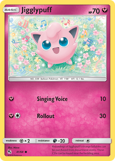Jigglypuff, Hidden Fates 41