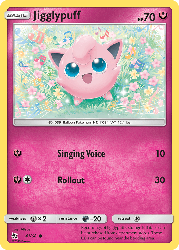 Jigglypuff, Hidden Fates 41
