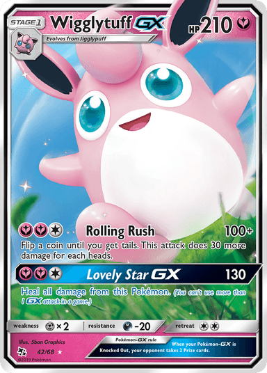 Wigglytuff-GX, Hidden Fates 42