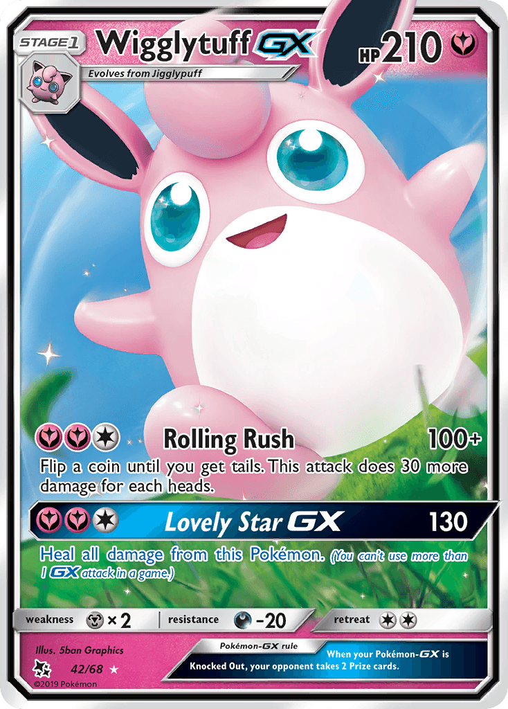 Wigglytuff-GX, Hidden Fates 42