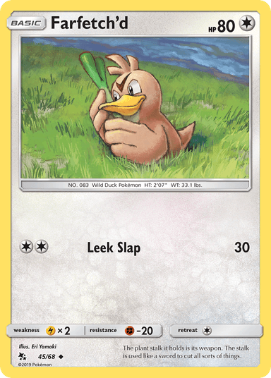 Farfetch'd, Hidden Fates 45
