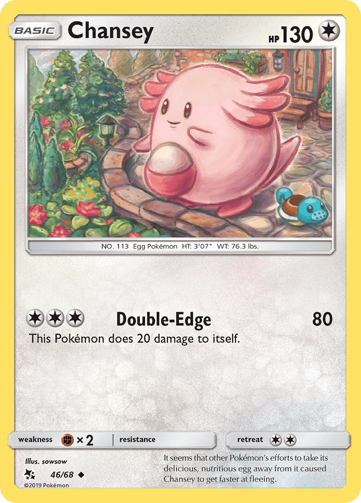 Chansey, Hidden Fates 46