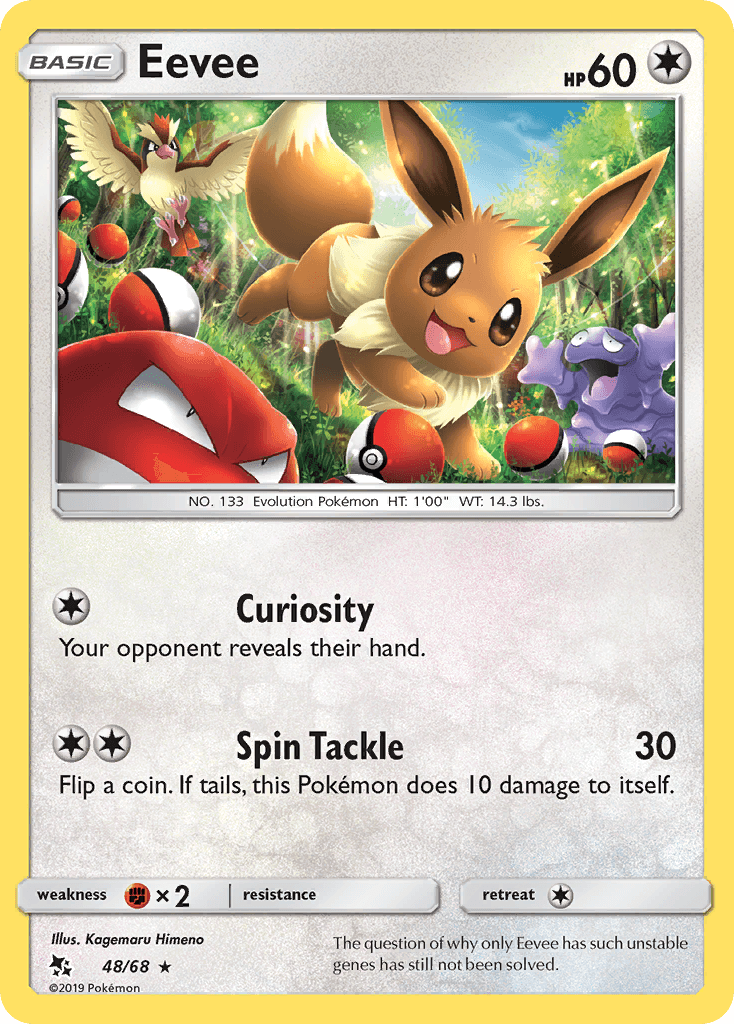 Eevee, Hidden Fates 48
