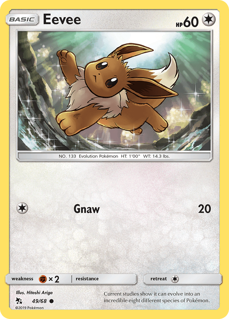 Eevee, Hidden Fates 49