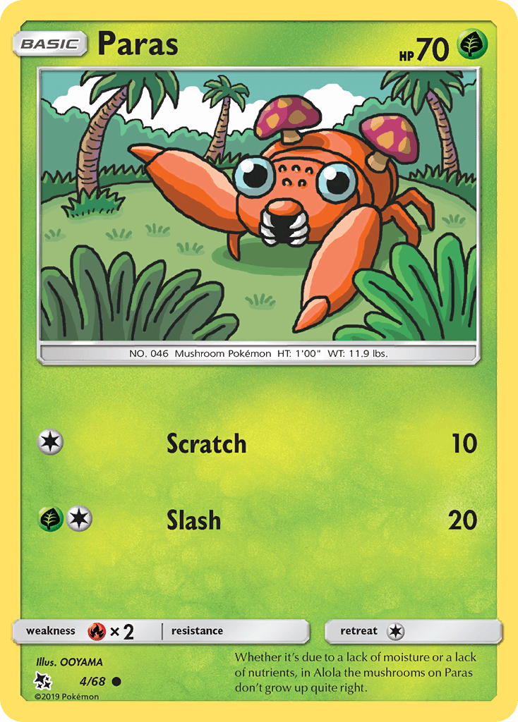 Paras, Hidden Fates 4