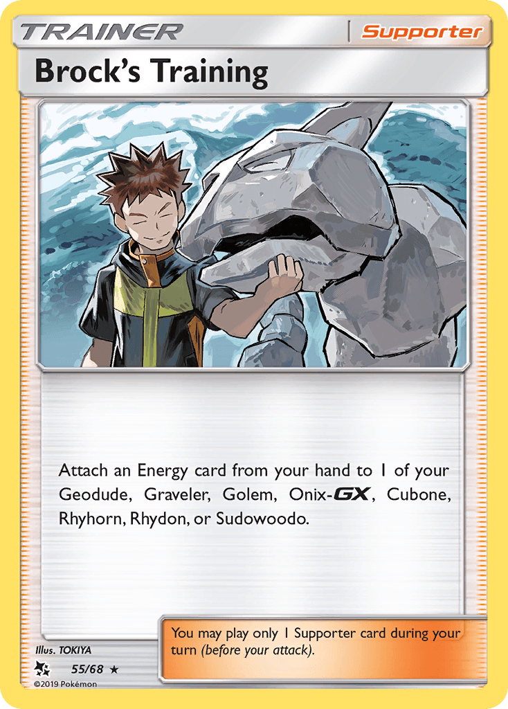 Brock's Training, Hidden Fates 55